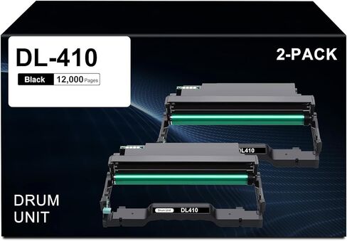 DL410 استبدال وحدة طبل التصوير الأسود لـ PANTUM DL-410 للطابعة P3300 P3302 P3012 M6700 M6800 M6802 M7100 M7102 M7202 | 2 حزمة in Saudi Arabia