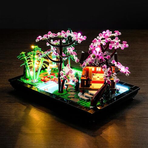 LED Lighting Kit for Lego Tranquil Garden 10315, LED Light Compatible with Lego 10315 Building Block Models (Remote Control Version) in Kuwait