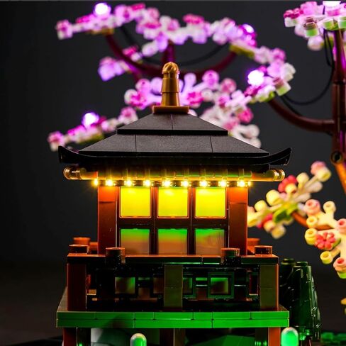 LED Lighting Kit for Lego Tranquil Garden 10315, LED Light Compatible with Lego 10315 Building Block Models (Remote Control Version) in Kuwait