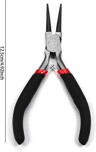 مجموعة أدوات صنع المجوهرات 8 قطع من Pilarmuture، مع كماشة قطع ومقص وإبرة حلقية، ومجموعة أدوات المجوهرات الدائمة، ومجموعة أدوات المجوهرات لصياغة المجوهرات وإصلاح المجوهرات in Kuwait