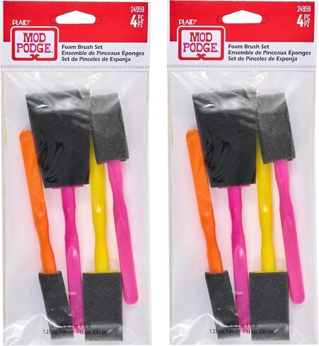 مجموعة فرش إسفنجية للقصاصات من مود بودج FBA، (4 قطع)، 4 قطع متنوعة in Kuwait