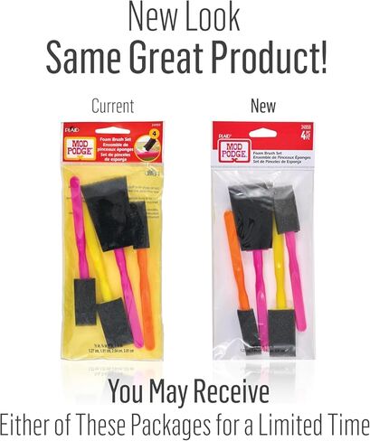 مجموعة فرش إسفنجية للقصاصات من مود بودج FBA، (4 قطع)، 4 قطع متنوعة in Kuwait