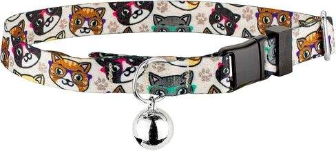 Country Brook Petz - Dinosaurs Cat Collar - Critter Corner Collection Featuring Creature Themed Designs in Saudi Arabia