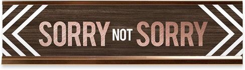 Little Miss Ray of Frickin' Sunshine Desk Plate/Funny Desk Sign Nameplate in Saudi Arabia