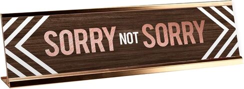 Little Miss Ray of Frickin' Sunshine Desk Plate/Funny Desk Sign Nameplate in Saudi Arabia