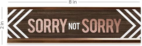 Little Miss Ray of Frickin' Sunshine Desk Plate/Funny Desk Sign Nameplate in Saudi Arabia
