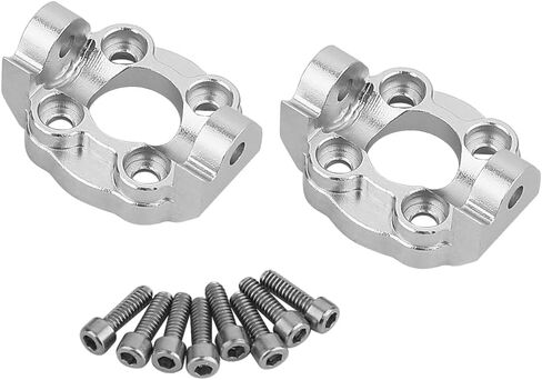 Front C Hubs Spindle Carrier Set (L/R) for Losi 1/18 Mini LMT 4X4 Brushed Monster Truck RTR-LOS01026 Upgrades Part (Black) in Saudi Arabia