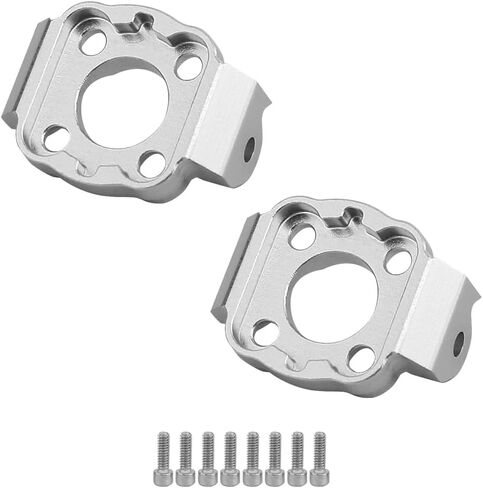 Front C Hubs Spindle Carrier Set (L/R) for Losi 1/18 Mini LMT 4X4 Brushed Monster Truck RTR-LOS01026 Upgrades Part (Black) in Saudi Arabia