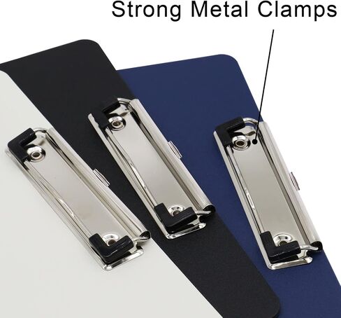 BOMEI PACK Color Clipboards 18 Pack, Plastic Bulk Clip Boards for Classroom and Office, A4 12.5 x 9 Inch in Kuwait