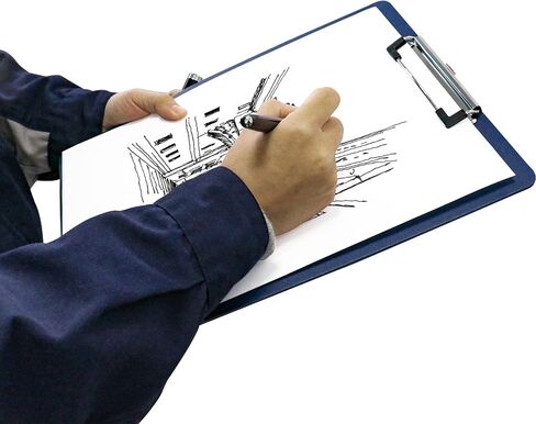 BOMEI PACK Color Clipboards 18 Pack, Plastic Bulk Clip Boards for Classroom and Office, A4 12.5 x 9 Inch in Kuwait