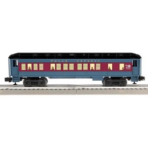 Lionel The Polar Express 20th Anniversary O Gauge Model Train Coach Car with Black Roof