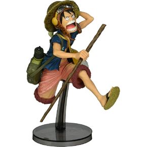 Banpresto One Piece 6.3-Inch Luffy Figure, SCulture Big Zoukeio 4 Volume 1