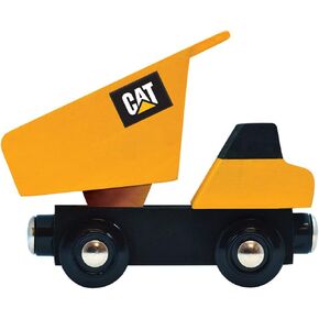 MasterPieces Caterpillar - Dump Truck Wood Toy Train, Assorted