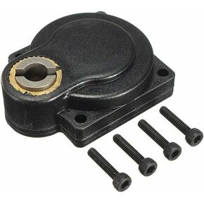 XBERSTAR Electric E-Start Backplate Roto Starter 11011 for 1/10 RC 16 18 Nitro Engine (Black)