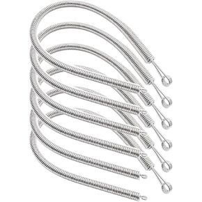 6PCS Spring Drawstring Needle Threader, 2024 New Metal Easy to Replace Drawstring Extractor, Easy to Use Sewing Accessory for Crafting and Repairing, Versatile Spring Drawstring Threader ﻿
