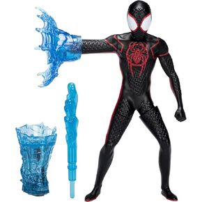 Marvel Spider-Man: Across The Spider-Verse Web Spinning Miles Morales Toy, 6-Inch-Scale Deluxe Action Figure, Toys for Kids Ages 4 and Up