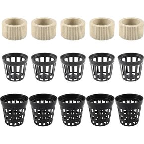 AUEAR, 15 Pack Aquatic Plants Fixed Ring Set Aquarium Weights Pots Rings Holder for Landscape Decoration Fish Tank Accessories