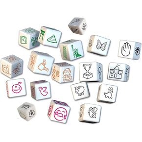 Happy Story 18 Cubes Bundle Sets Roll Cubes A Happy Trip and Challenge of Words and Stories 108 Images Unlimited Stories Combination Story Dice Game Set Imaginative Play for Kids
