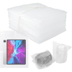 12X14 Inch Bubble Out Bags, 50Pcs Bubble Pouches Warp,Clear Bubble Cushioning Wrap, Double Walled Packing Supplies for Storage, Shipping, Moving, Transporting and Packing