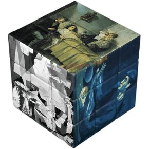 World Famous Paintings Magic Cube, Art Magic Square, Creative Puzzle Cube (Ukiyoe, Japan)