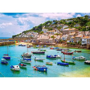 Mousehole Harbor Jigsaw Puzzles 1000 Pieces for Adults Mousehole Village 1000 Piece Jigsaw Puzzles for Adults