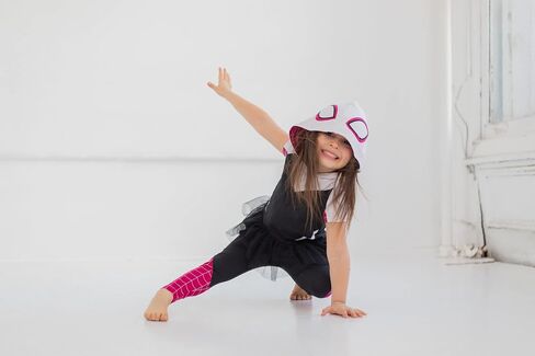 Marvel Avengers Spider-Man Spider-Gwen Captain America Girls Cosplay T-Shirt and Leggings Toddler to Little Kid in Saudi Arabia