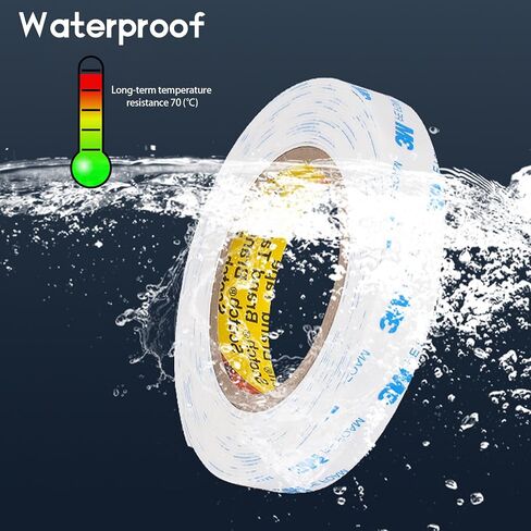 Double Sided Tape,16.5ft PE Foam Tape Heavy Duty,Strong Adhesive Mounting Tape Strips for Picture Hanging Poster,Removable Waterproof No Wall Damage in Saudi Arabia
