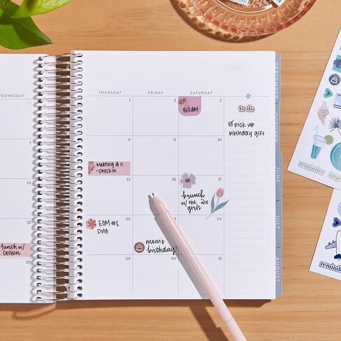Erin Condren Classic Sticker Book in Evolve - Decorate Your Paper Crafts, Label, Color Code Your Planner and Calendar With Beautiful Stickers in Saudi Arabia