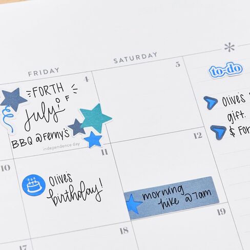 Erin Condren Classic Sticker Book in Evolve - Decorate Your Paper Crafts, Label, Color Code Your Planner and Calendar With Beautiful Stickers in Saudi Arabia