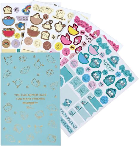 Erin Condren Classic Sticker Book in Evolve - Decorate Your Paper Crafts, Label, Color Code Your Planner and Calendar With Beautiful Stickers in Saudi Arabia