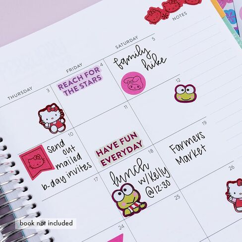 Erin Condren Classic Sticker Book in Evolve - Decorate Your Paper Crafts, Label, Color Code Your Planner and Calendar With Beautiful Stickers in Saudi Arabia