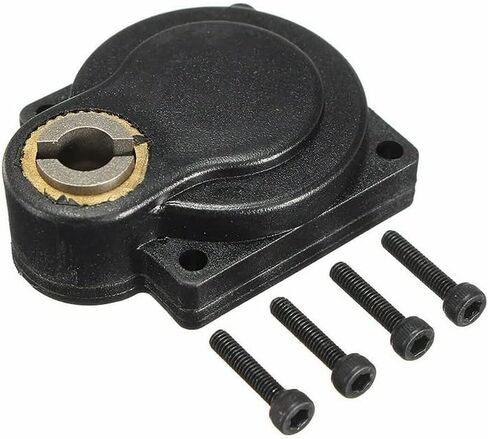 XBERSTAR Electric E-Start Backplate Roto Starter 11011 لمحرك نيترو 1/10 RC 16 18 (أسود) in Saudi Arabia