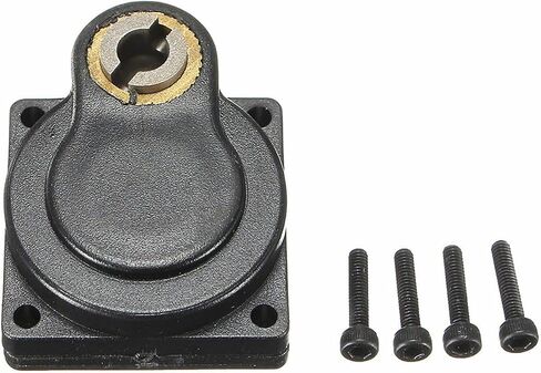 XBERSTAR Electric E-Start Backplate Roto Starter 11011 لمحرك نيترو 1/10 RC 16 18 (أسود) in Saudi Arabia