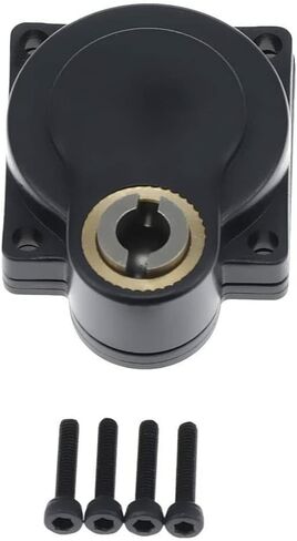 XBERSTAR Electric E-Start Backplate Roto Starter 11011 لمحرك نيترو 1/10 RC 16 18 (أسود) in Saudi Arabia