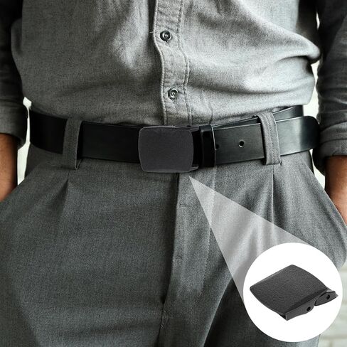 4 Pcs 38mm Black Nylon Canvas Web Belt Plastic Buckle, Plastic Buckle, Webbing Cam Buckles Plastic Black Toggle Clip Backpack Straps for 1.4 Inches to 1.5 Inches (36mm to 38mm) Wide Belt in Saudi Arabia