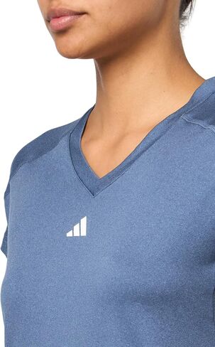 adidas Women's Train Essentials Minimal Branding V-Neck T-Shirt in Saudi Arabia