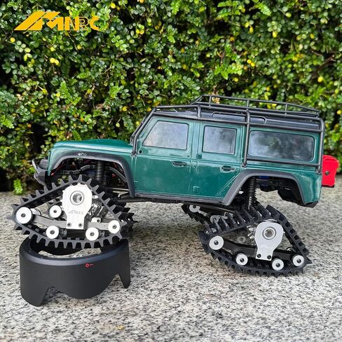 4 قطعة عجلات مسار الثلج TRX4M لـ 1/18 TRX4M RC RC الزاحف سلسلة ترقيات الجزء الفضي in Saudi Arabia
