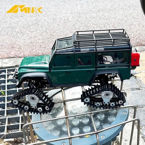 4 قطعة عجلات مسار الثلج TRX4M لـ 1/18 TRX4M RC RC الزاحف سلسلة ترقيات الجزء الفضي in Saudi Arabia