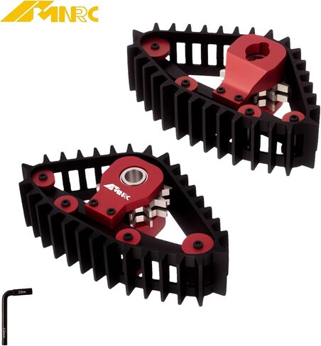 4 قطعة عجلات مسار الثلج TRX4M لـ 1/18 TRX4M RC RC الزاحف سلسلة ترقيات الجزء الفضي in Saudi Arabia
