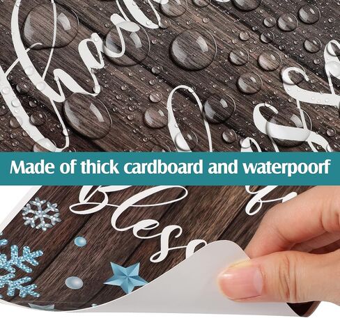 Funrous 30 قطعة عيد الميلاد لوحة الإعلانات الزينة الشتاء الفصول الدراسية ديكور الفرح رقاقات الثلج دعونا الثلج عيد الميلاد القواطع مجموعة لفصل الشتاء عطلة المدرسة المنزل الفصول الدراسية لوحة الجدار الزينة in Kuwait