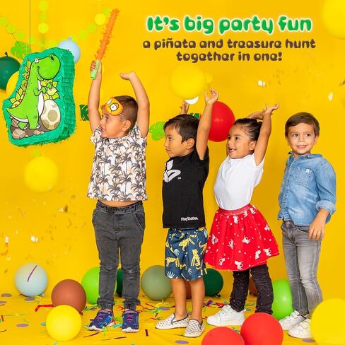 Mermaid Pinata Birthday Party Supplies Game - Under the Sea Princess Decorations Set Idea for Little Girls & Kids, Piñata de Sirena Ocean Theme Kit - Large Pinata, Mini Seashell, Blindfold & Bat in Kuwait