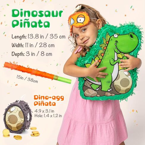 Mermaid Pinata Birthday Party Supplies Game - Under the Sea Princess Decorations Set Idea for Little Girls & Kids, Piñata de Sirena Ocean Theme Kit - Large Pinata, Mini Seashell, Blindfold & Bat in Kuwait