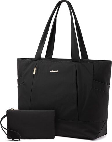 LOVEVOOK Tote Bag for Women Work Travel, Lightweight Teacher Work Tote Bag With Zipper With Laptop Compartment, Nurse Handbag in Saudi Arabia