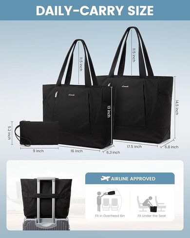 LOVEVOOK Tote Bag for Women Work Travel, Lightweight Teacher Work Tote Bag With Zipper With Laptop Compartment, Nurse Handbag in Saudi Arabia