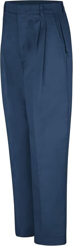 بنطال تويل نسائي بطيات من Red Kap، كاكي، 20 عرض × 32 طول in Kuwait