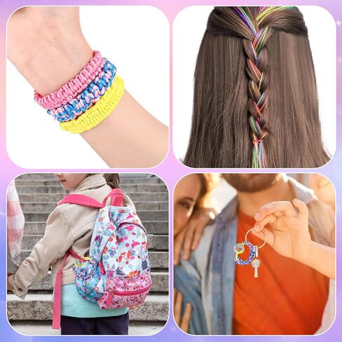 VteePck 2024 Christmas Gifts for Girls Age 8 9 10 11 12, Stocking Stuffers for Kids, Friendship Bracelet Making Kit, Birthday Gift Ideas, Crafts for Girls, Bracelet DIY, Travel Activity Set (Pink) in Saudi Arabia