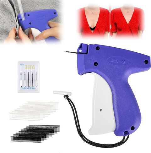 Quick Clothing Fixer,Consulbefor Sewing Machine,Micro Tagging Stitch Tool for Clothing (Black) in Saudi Arabia