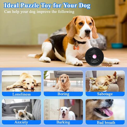 5-in-1 Dog Entertainment Toy, Frozen Treat Toy for Dog, Treats Distribution Puzzle Tire Dog Toys to Keep Dogs Busy, Dog Chew Toys for Aggressive Chewers, Natural Rubber Durable and Safe in Saudi Arabia