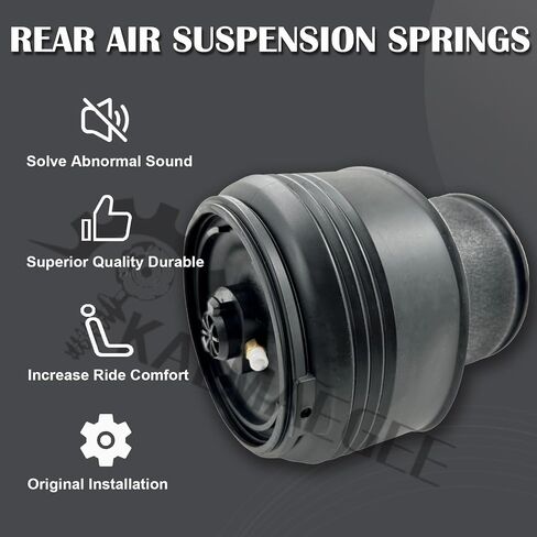 زوج من أكياس تعليق الهواء الخلفي الربيعية المتوافقة مع BMW X5 E70 X6 E71 2007-2014 37126790078 in Kuwait