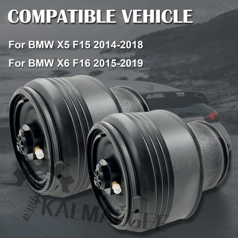زوج من أكياس تعليق الهواء الخلفي الربيعية المتوافقة مع BMW X5 E70 X6 E71 2007-2014 37126790078 in Kuwait